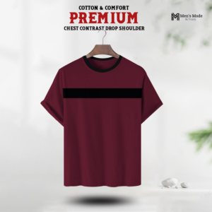 Premium Contrast Drop Shoulder