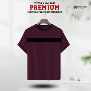 Premium Contrast Drop Shoulder
