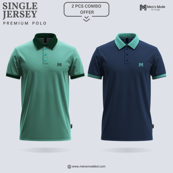 Premium Single Jersey Polo Shirt