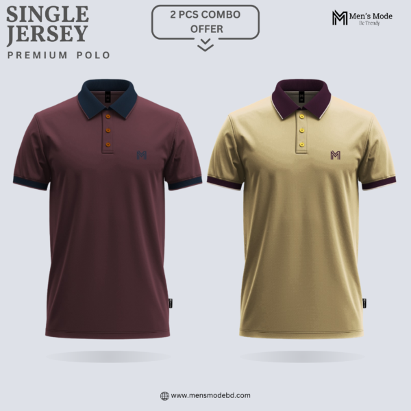 Premium Single Jersey Polo Shirt