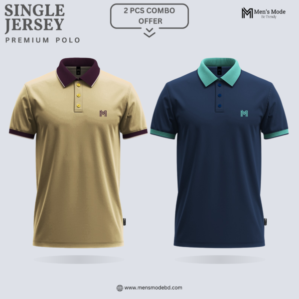 Premium Single Jersey Polo Shirt