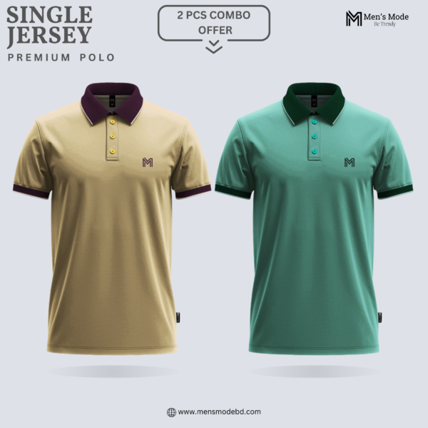 Premium Single Jersey Polo Shirt