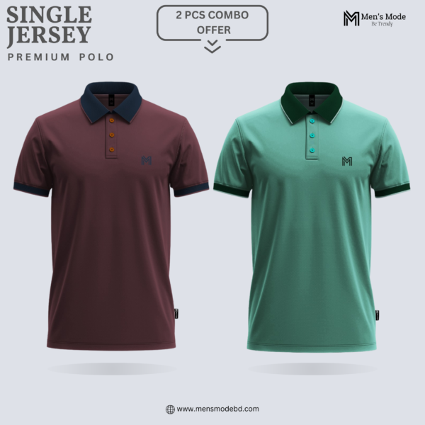 Premium Single Jersey Polo Shirt