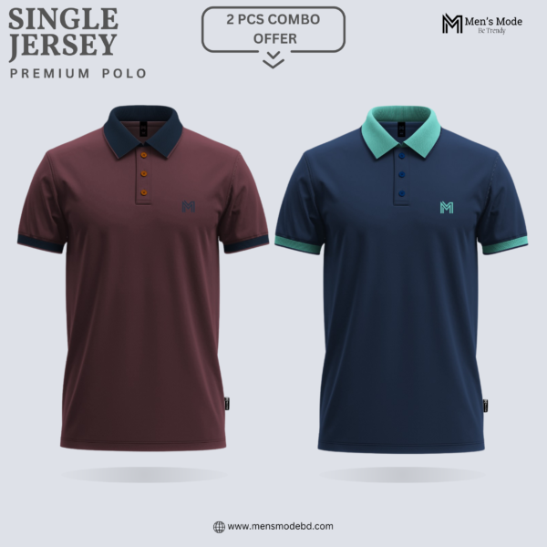 Premium Single Jersey Polo Shirt