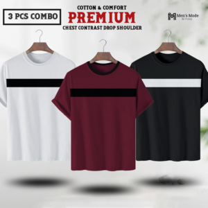 Premium Contrast Drop Shoulder