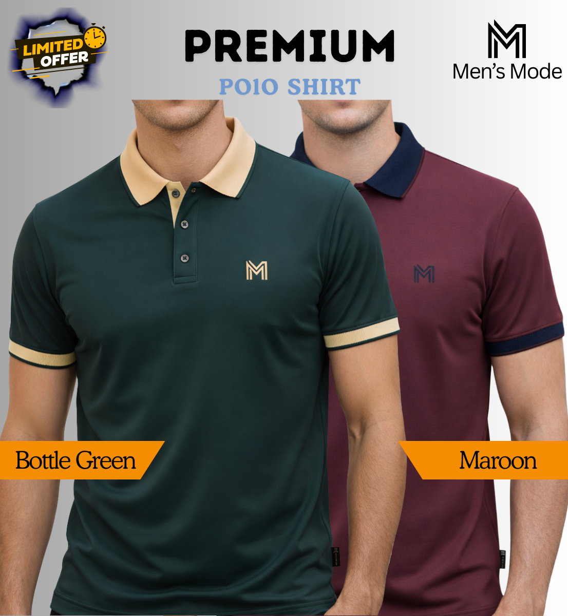 Premium Cotton Polo Shirt