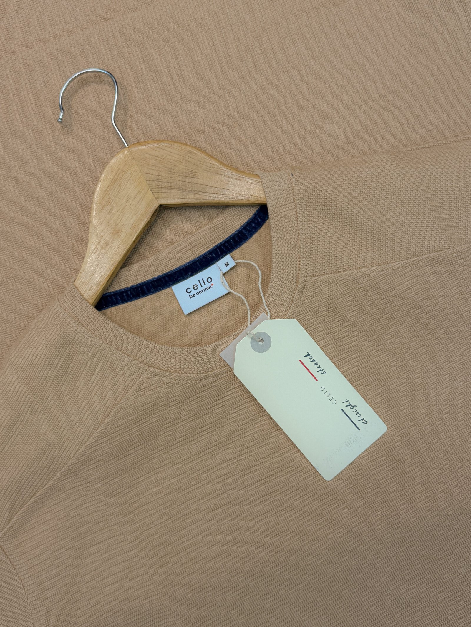 Premium Mock Neck Basic T-Shirt - Image 3