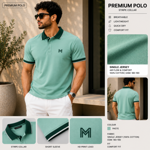 Premium Cotton Polo Shirt