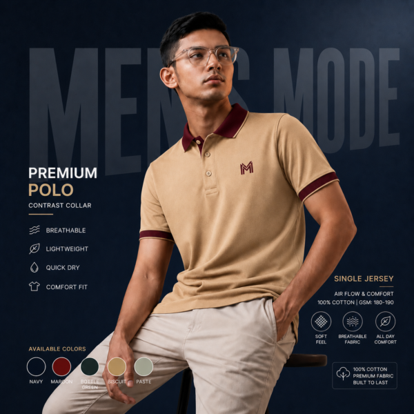 Premium Cotton Polo Shirt