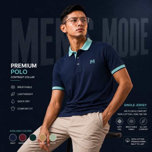 Premium Cotton Polo Shirt