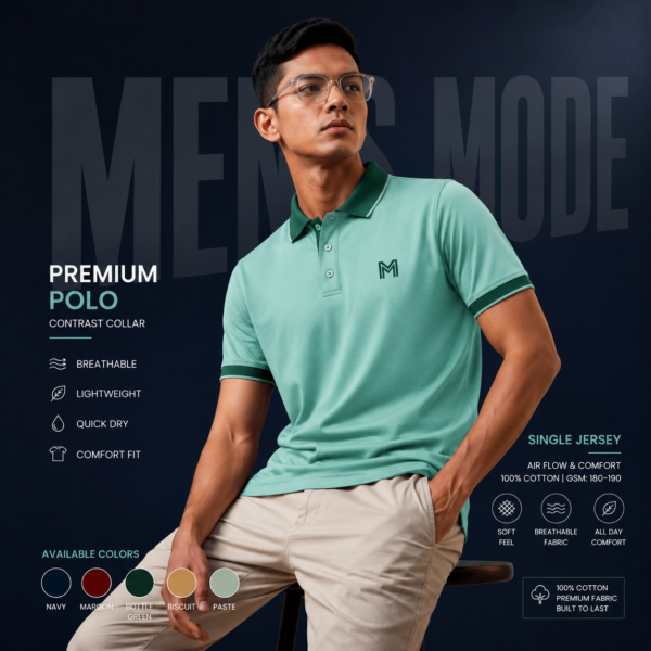 Premium Cotton Polo Shirt