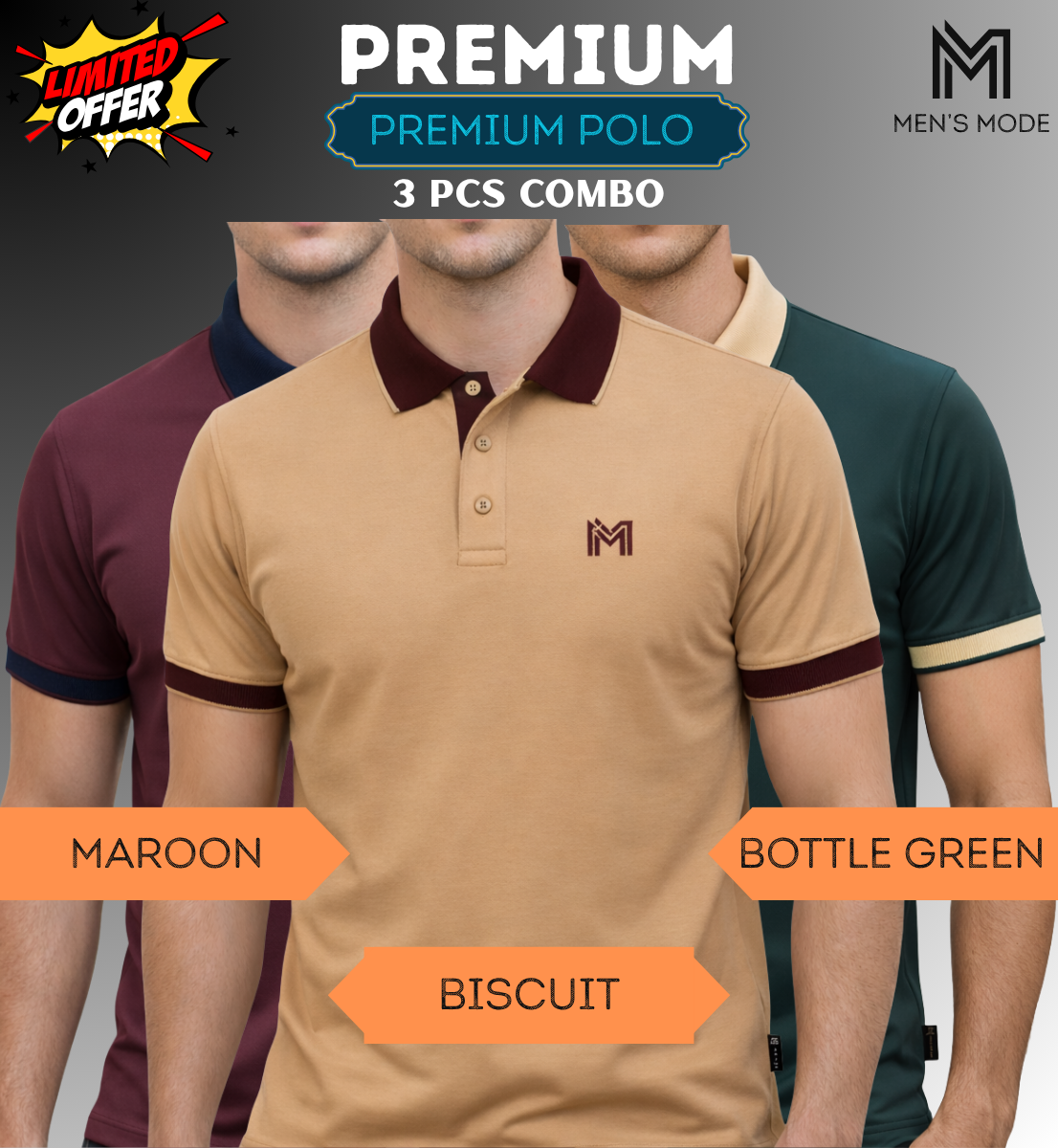 Premium Cotton Polo Shirt
