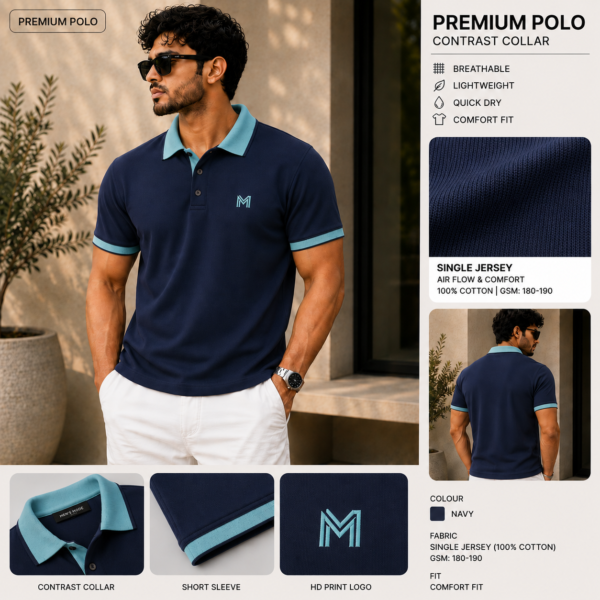Premium Cotton Polo Shirt