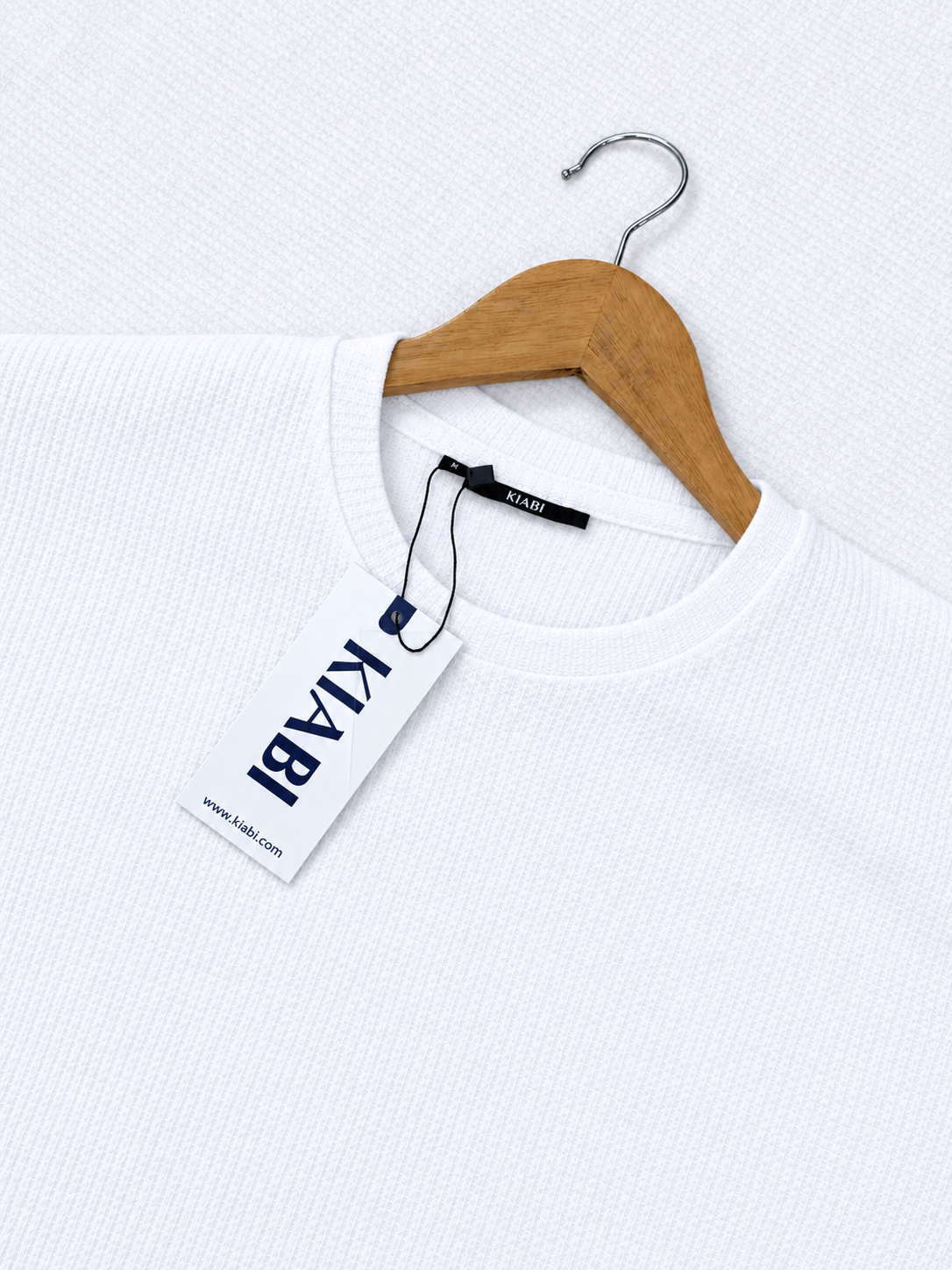 Premium Waffle Full Sleeve Tee - Image 2