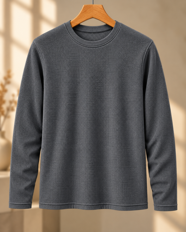 Premium Waffle Full Sleeve Tee