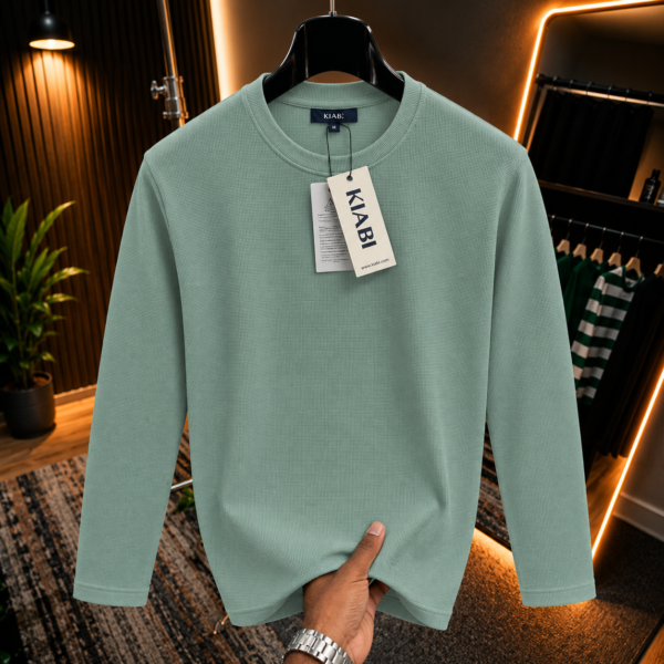 Premium Waffle Full Sleeve Tee
