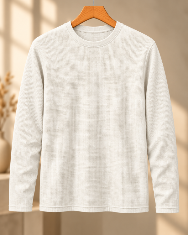 Premium Waffle Full Sleeve Tee
