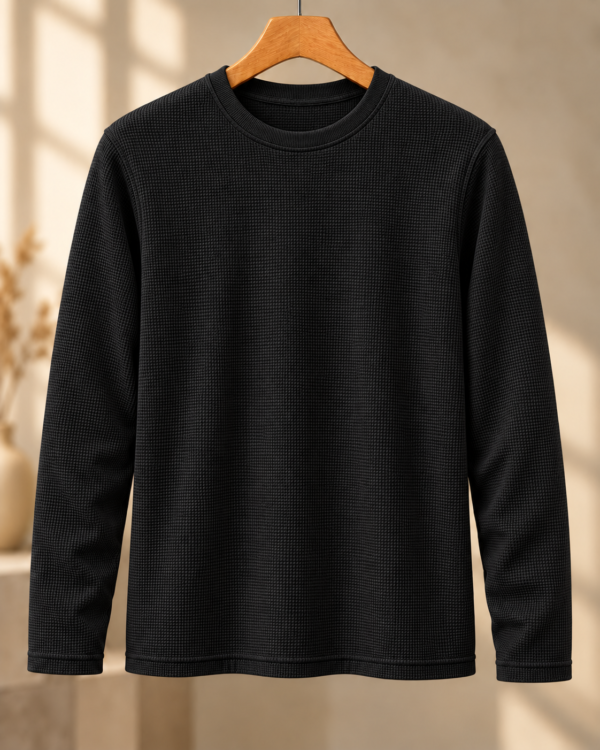 Premium Waffle Full Sleeve Tee