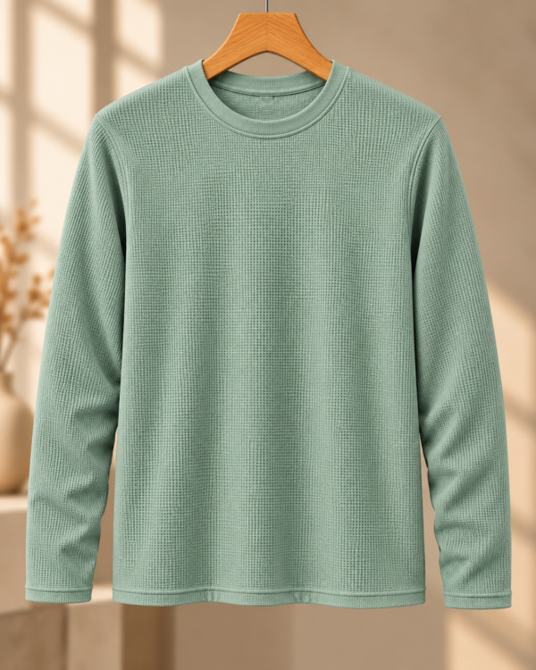 Premium Waffle Full Sleeve Tee