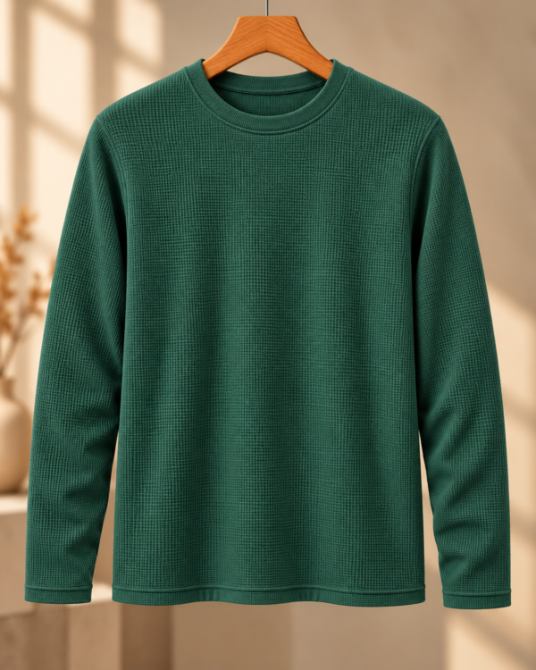 Premium Waffle Full Sleeve Tee