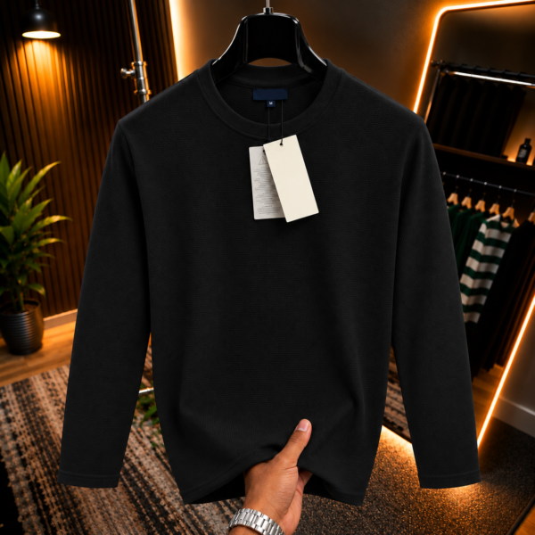 Premium Waffle Full Sleeve Tee