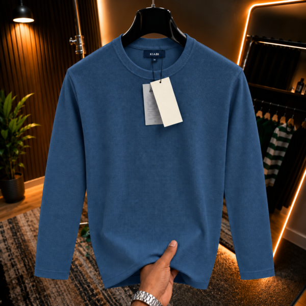 Premium Waffle Full Sleeve Tee