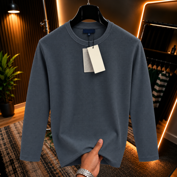 Premium Waffle Full Sleeve Tee