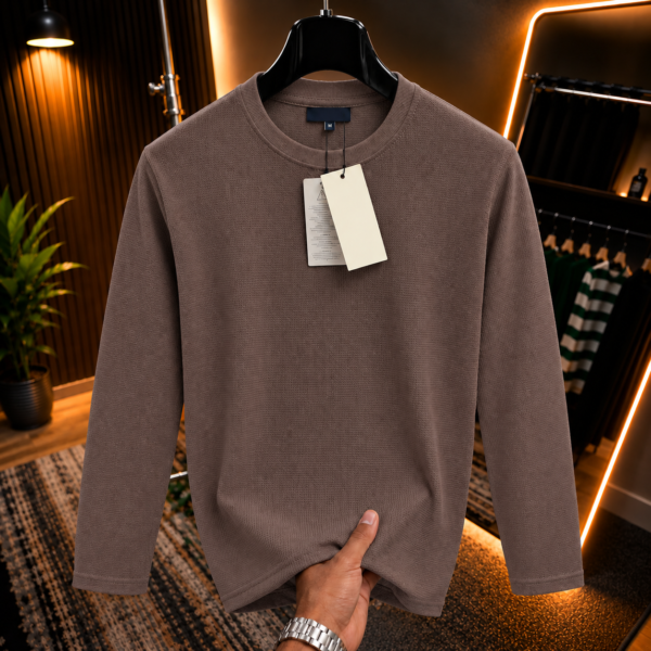 Premium Waffle Full Sleeve Tee