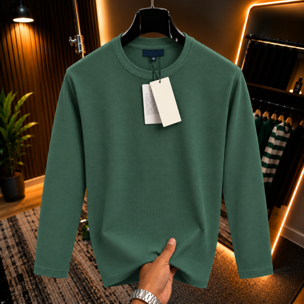 Premium Waffle Full Sleeve Tee