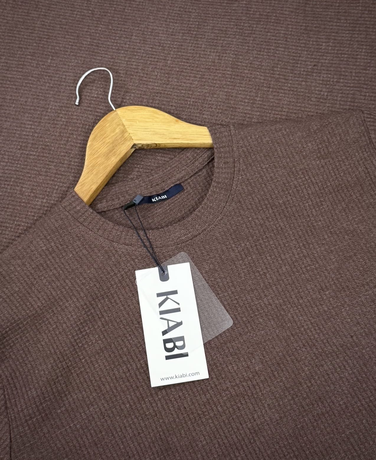 Premium Waffle Full Sleeve Tee - Image 2