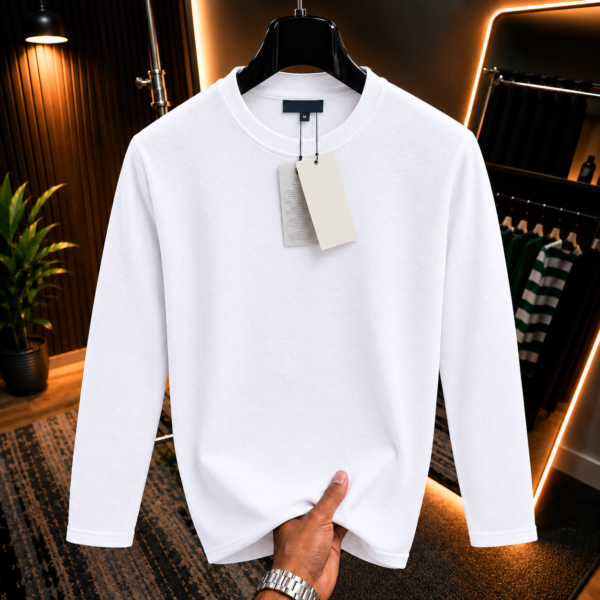 Premium Waffle Full Sleeve Tee