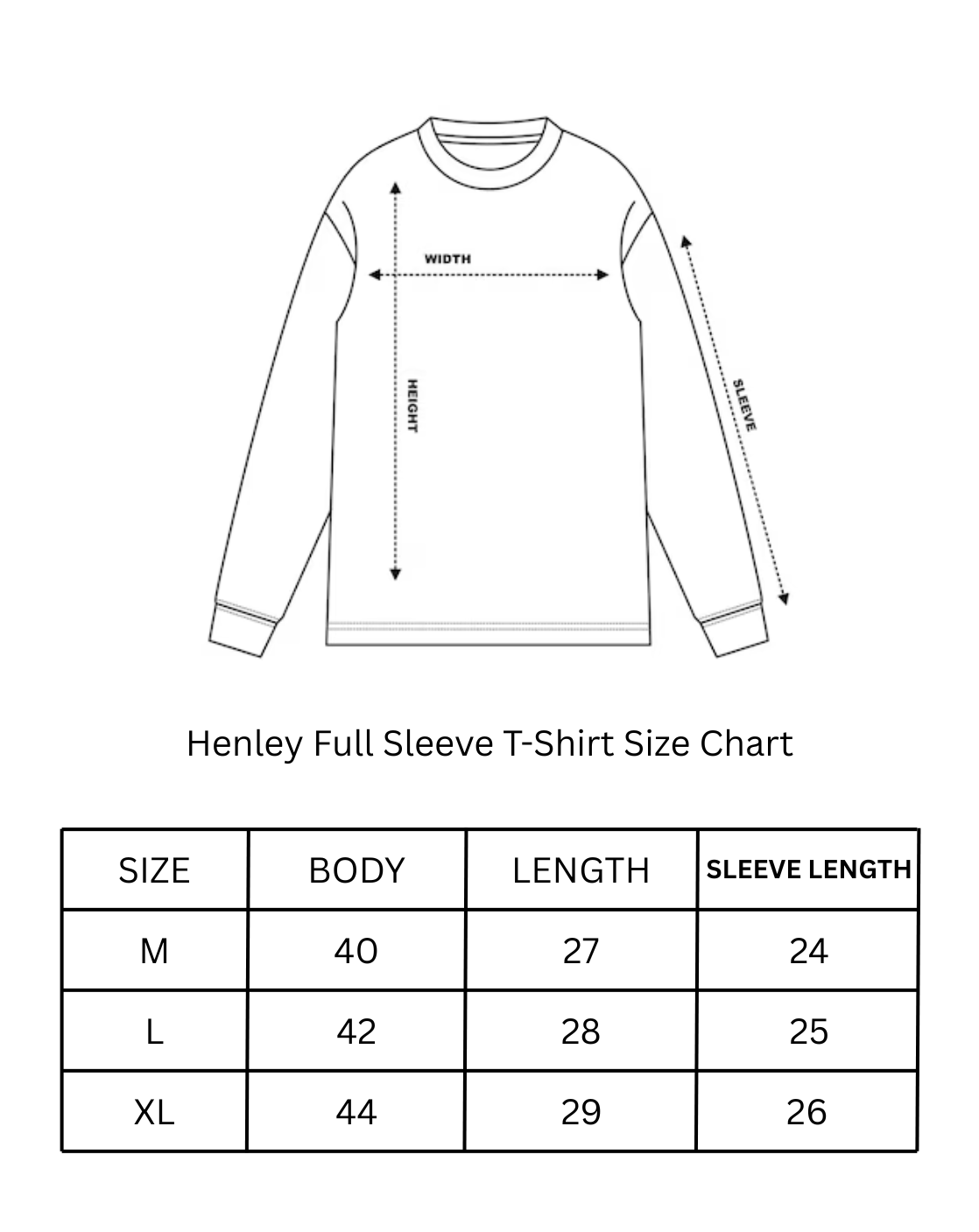 Premium Henley Full Sleeve T-Shirt - Image 3