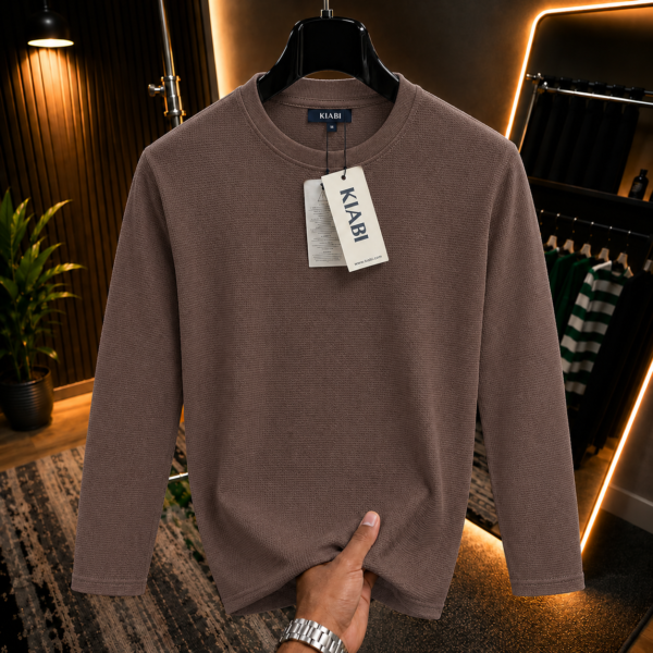 Premium Waffle Full Sleeve Tee