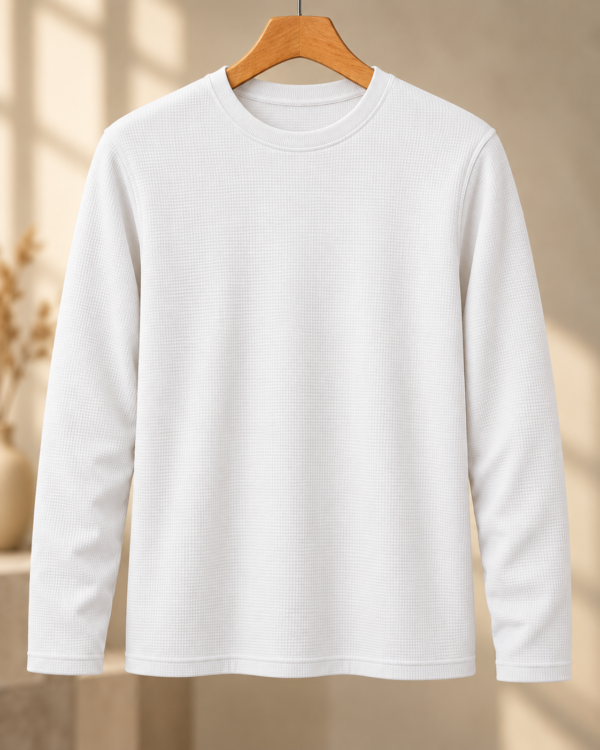 Premium Waffle Full Sleeve Tee