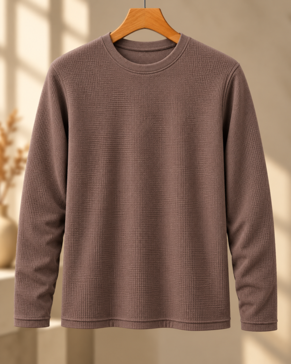 Premium Waffle Full Sleeve Tee