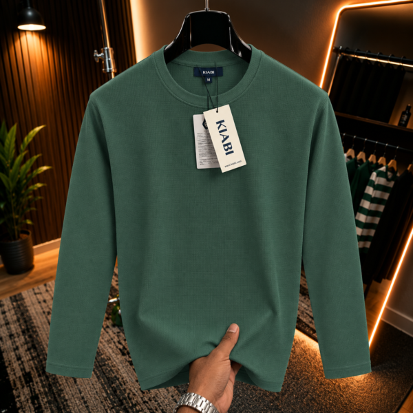 Premium Waffle Full Sleeve Tee