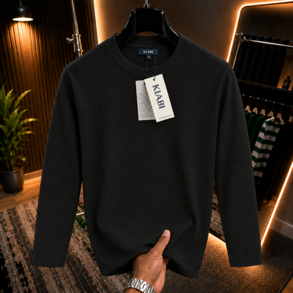 Premium Waffle Full Sleeve Tee